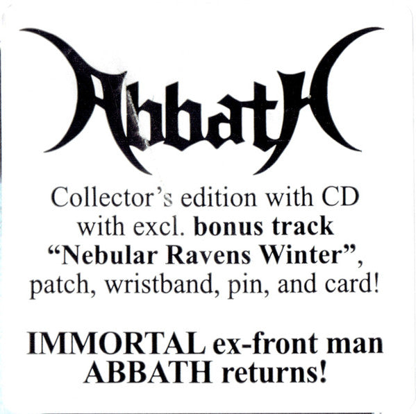 Abbath (2) - Abbath (CD, Album, Ltd, Dig)