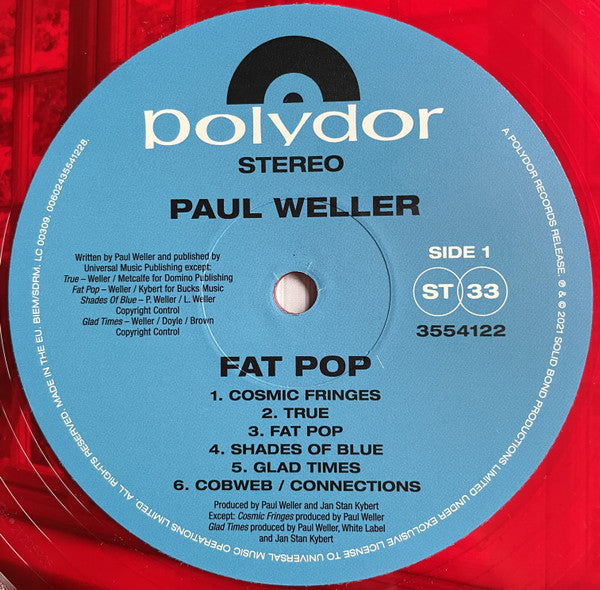 Paul Weller - Fat Pop (Volume 1) (LP, Album, Ltd, Red)