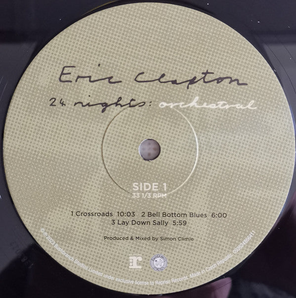 Eric Clapton - 24 Nights: Orchestral (3xLP, Album, 180)