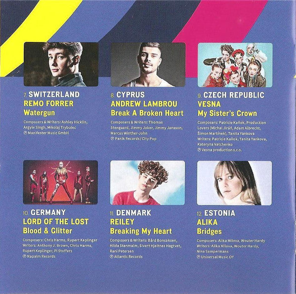 Various - Eurovision Song Contest United Kingdom Liverpool 2023 - United By Music (2xCD, Album, Comp)