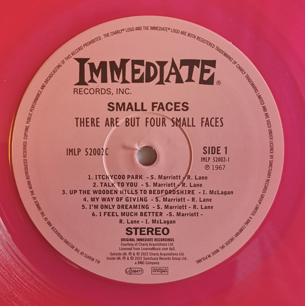 Small Faces - There Are But Four Small Faces (LP, Album, Ltd, RE, Pin)