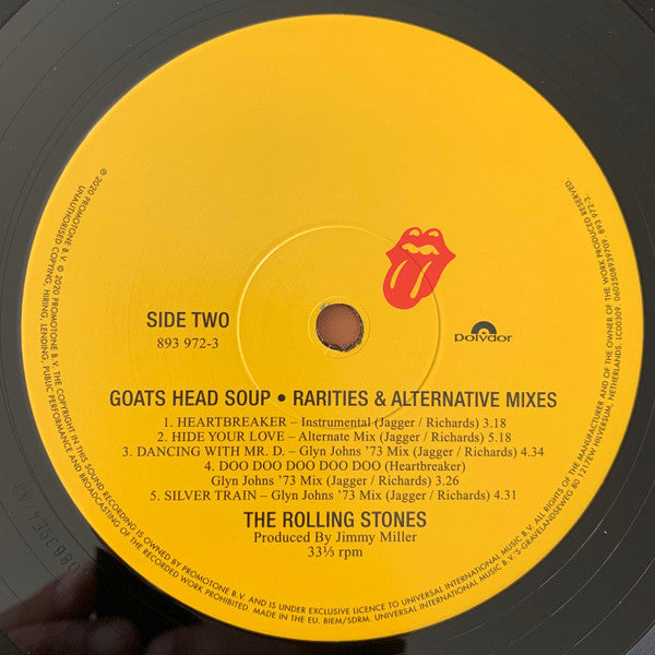 The Rolling Stones - Goats Head Soup (2xLP, Album, RE, RM, 180)